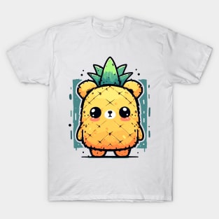 Kawaii pineapple teddy bear T-Shirt